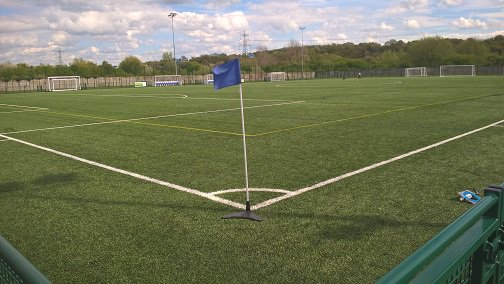 SCSlatter's tweet photo. Looking great in the May sunshine #communityfootballpitch at Castle Vale Stadium built by @SCSlatter #outstandingsportsfacilities and featuring Fieldturf #3Gfootballturf Delivering real value for local sport. https://t.co/Bgatg8O6u1