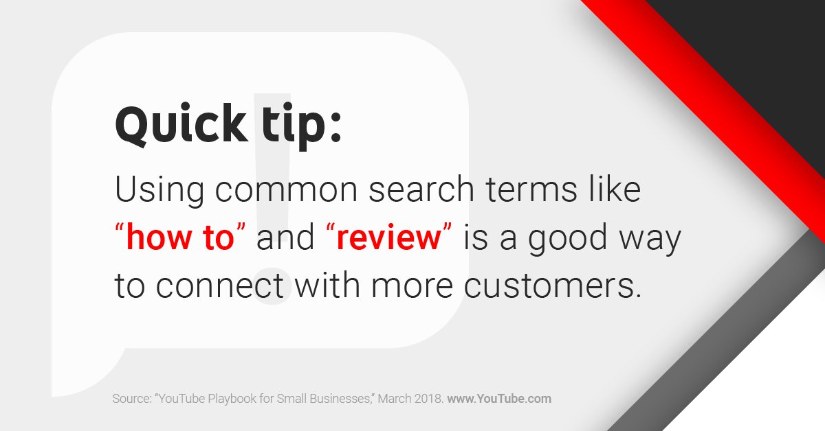 The most searchable video titles are 45 characters or less. 

Expand your reach with more tips like this in the <a href="/YouTube/">YouTube</a> Playbook for Small Businesses → youtube.com/yt/advertise/
