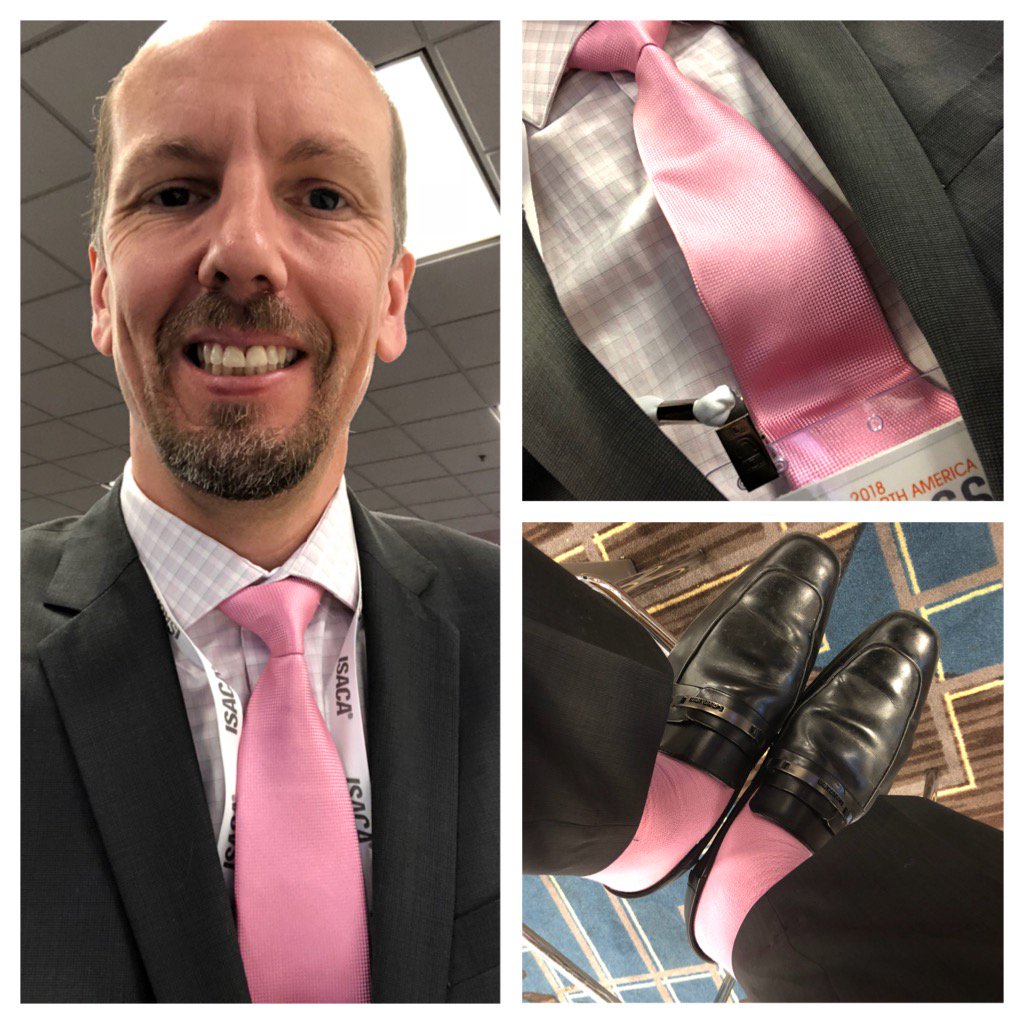 CDStoneley's tweet photo. Tickled pink to be at #ISACA #NACACS https://t.co/wKMhbxuxjK
