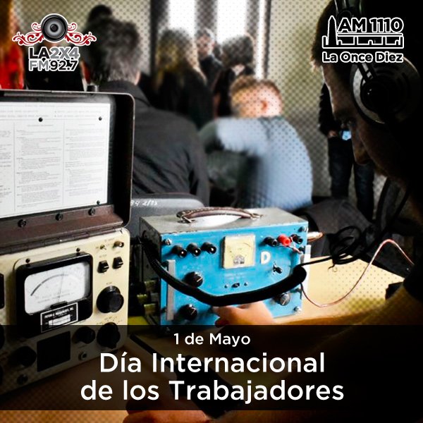 Laoncediez's tweet photo. Feliz #DiaDelTrabajador !!! https://t.co/3aabHZLUg2