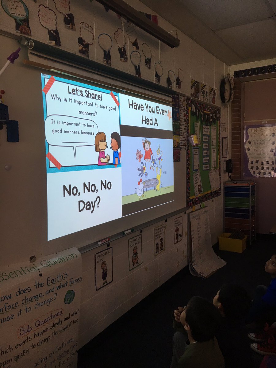 Talking about manners during our morning meeting #ivyhillleague