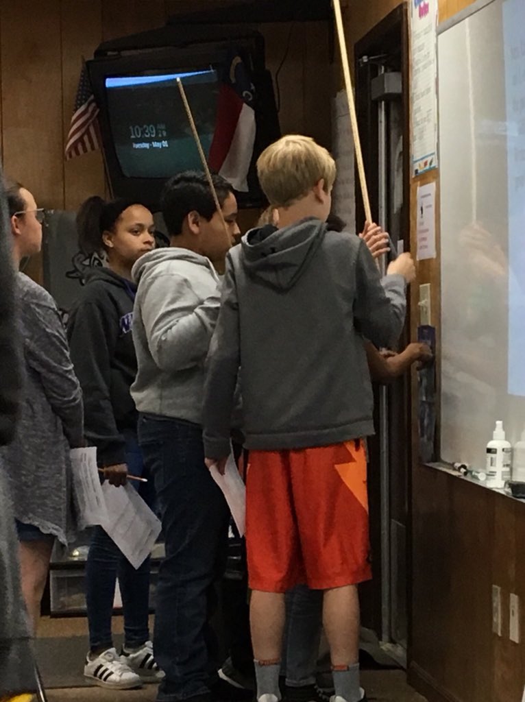 Finding the volume of our classroom #Mathematicians <a href="/DurantEagles/">Durant Elementary</a>