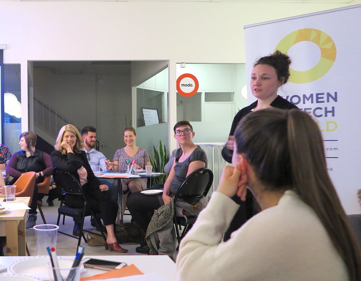 PurposeFive's tweet image. We are grateful to @WiTWorld_ for bringing #DrivingWinTech to #Victoria #YYJ! ✨ Also, BIG THANKS to the panelists + sponsors: @ParisGaudet @billy_the_punk @erinathene @uvic @TEPDiscovery @lighthouse_labs @learningcodeyyj @KwenchCoworking ✨ Great event last night!