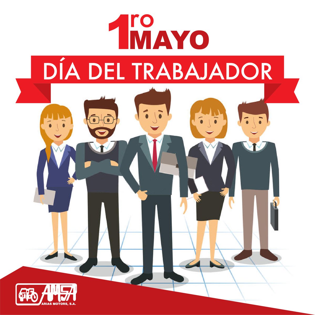 El trabajo más productivo es el que sale de las manos de un hombre contento. - Victor Pauchet.

Muchas felicidades trabajador the desea <a href="/Ariasmotors/">Arias Motors, S.A.</a>