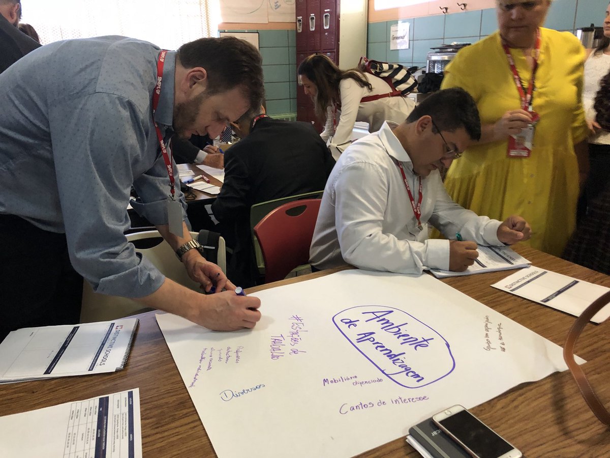 JWKuebler's tweet photo. Excited to host our first international school visit @CICSIrvingPark Welcoming a group of Brazilian educators!  #WeAreDistinctive https://t.co/J28DFniU0M
