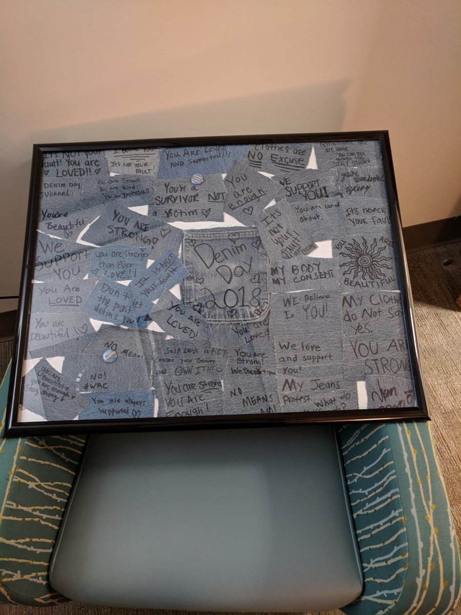 Thank you to everyone who came out and supported Denim Day on the 25th!