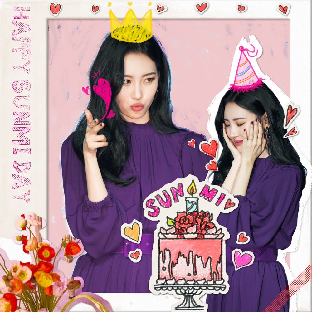 ABYSS_COMPANY's tweet photo. Happy birthday to SUNMI!

💐우리의 주인공💐
선미의 생일을 축하합니다!! 🎂

#선미 #SUNMI
#미야_생일축하해❤️ #앞으로도_꽃길만_걸어요🌸
#HAPPY_SUNMI_DAY https://t.co/9xKD2hejZy