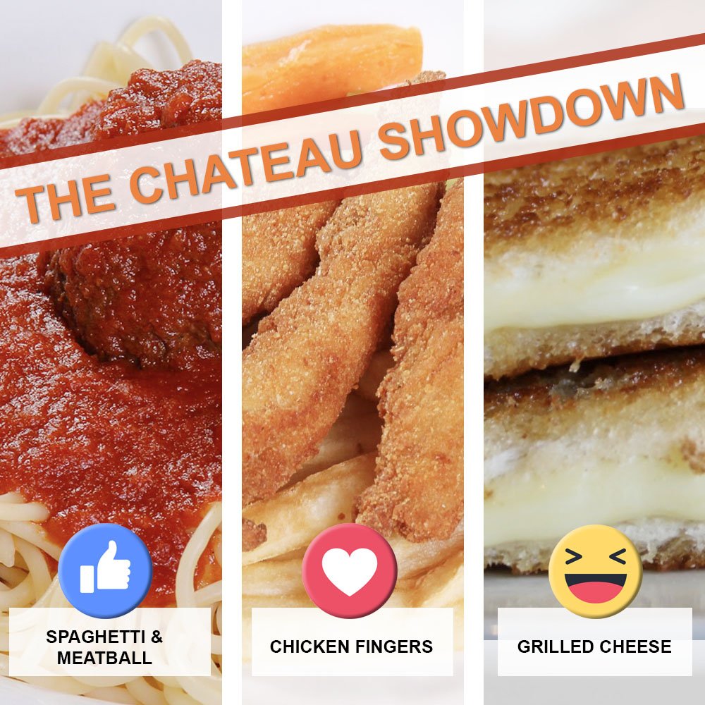 Chateau Italian Kitchen Bar Every Tuesday Kidseatfree At The Chateau What Dish Will Your Child Be Enjoying On Us Vote Using The Appropriate Emoji Chateaushowdown T Co Pwp58pfok4