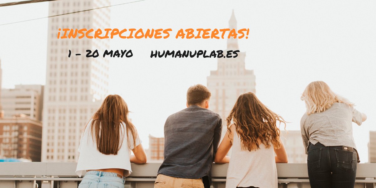 humanuplab's tweet photo. ¡Abrimos inscripciones para la 1º edición de #HUMANUPLAB en @LaNaveMadrid #Madrid! Buscamos jóvenes inquietos, curiosos y creativos para acelerar su #talento #emprendedor 👉 https://t.co/woTIGE6bz8 https://t.co/UEAUXLJR5Y