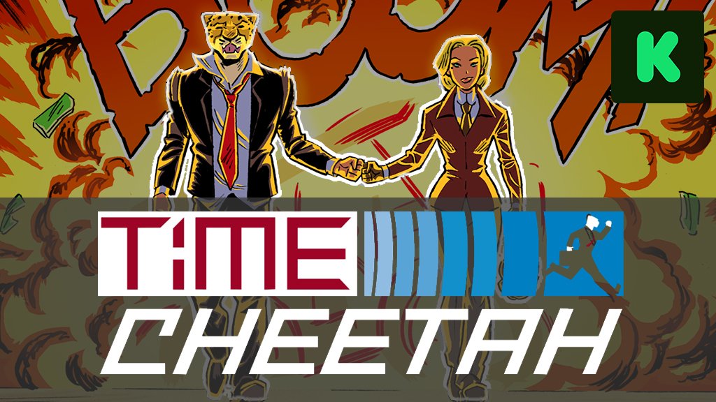 Rufio_420's tweet photo. It’s TIME for Time Cheetah! Launching our second Time Cheetah Kickstarter to collect the newest story “Ford’s Fortune” into an 80+ page book. Old backers: join us once more! New backers: Give us your money, please! #TimeCheetah #kickstarter #RAWR

https://t.co/d8LJeqqHvJ https://t.co/SFP1A3TrOw