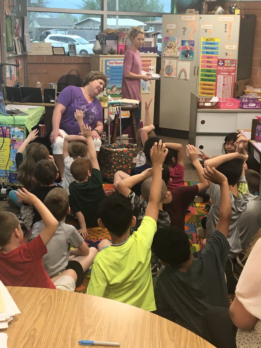 swsuperfrogs's tweet photo. Southwest counselor, Mrs. Forshee, meets with 1st grade students this morning for a lesson on summer safety! She rocks! https://t.co/0c1Ybil8wZ