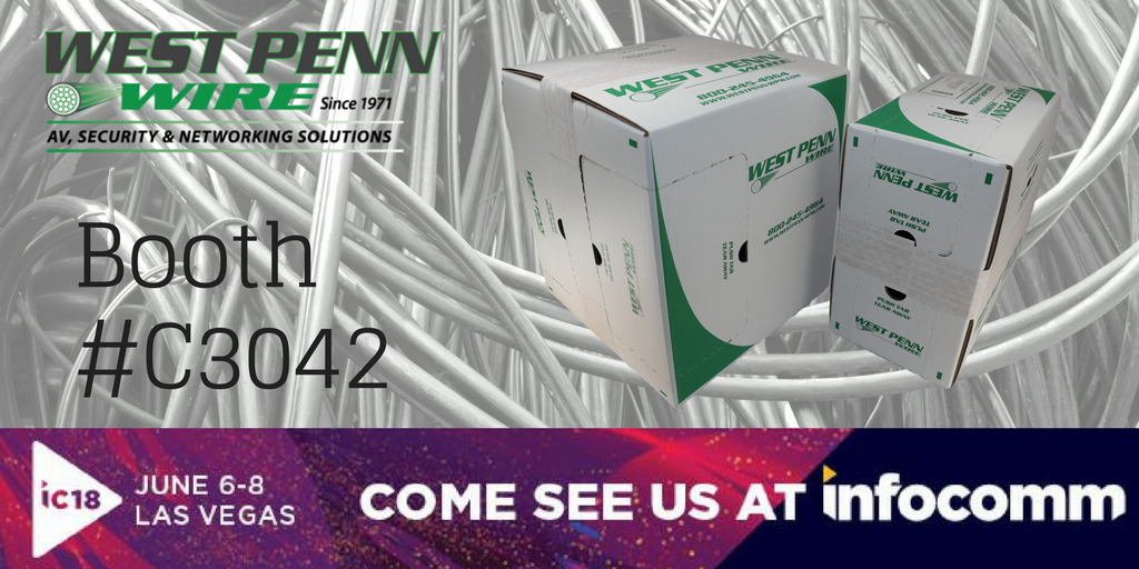 westpennwire's tweet photo. Make sure you stop by our booth this year at #InfoComm is Las Vegas! @infocomm #avleader #avtweeps https://t.co/L4InVQ7xmb