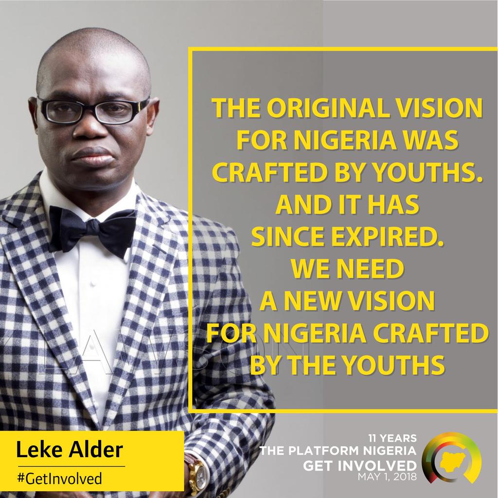 theplatformng's tweet image. @LekeAlder 

#GetInvolvedNG #GetInvolvedNG
