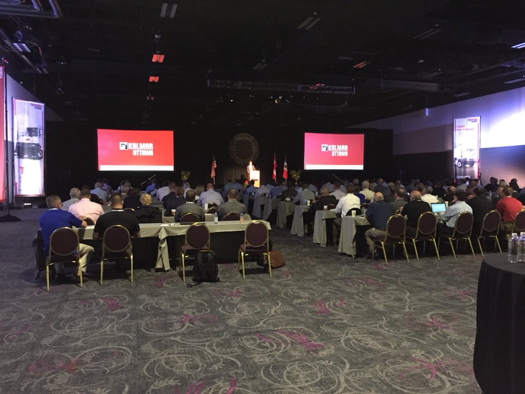 Great pleasure to participate into our Kalmar Ottawa Dealer Meeting in Kansas City. I am proud of our 60-year terminal tractor technology #kalmar #kalmarottawa #shapingtheindustry #cargotec