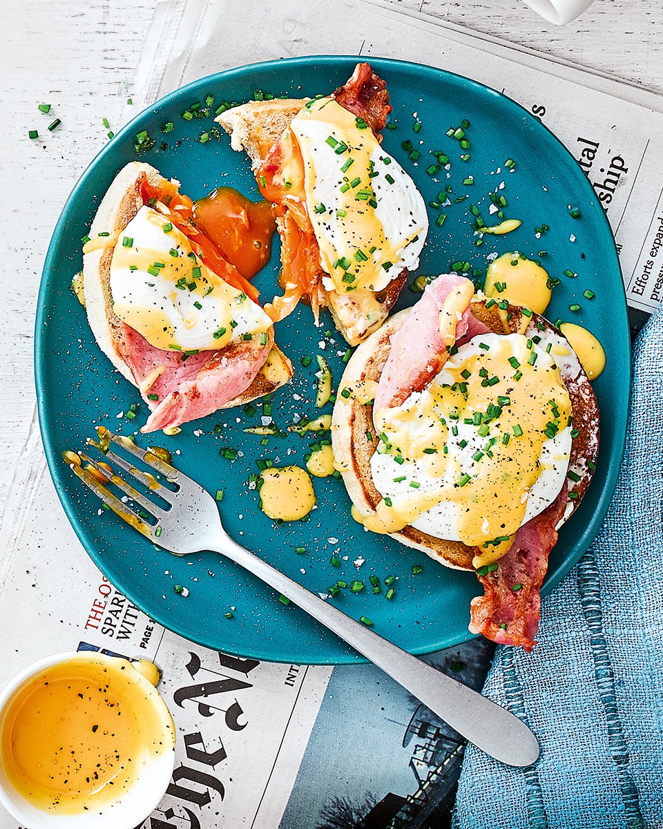deliciousmag's tweet photo. Struggling for brunch inspiration? There's a winning Eggs Benedict recipe in our May issue – out NOW – that's got your name on it https://t.co/Vhk2xeeCE0
