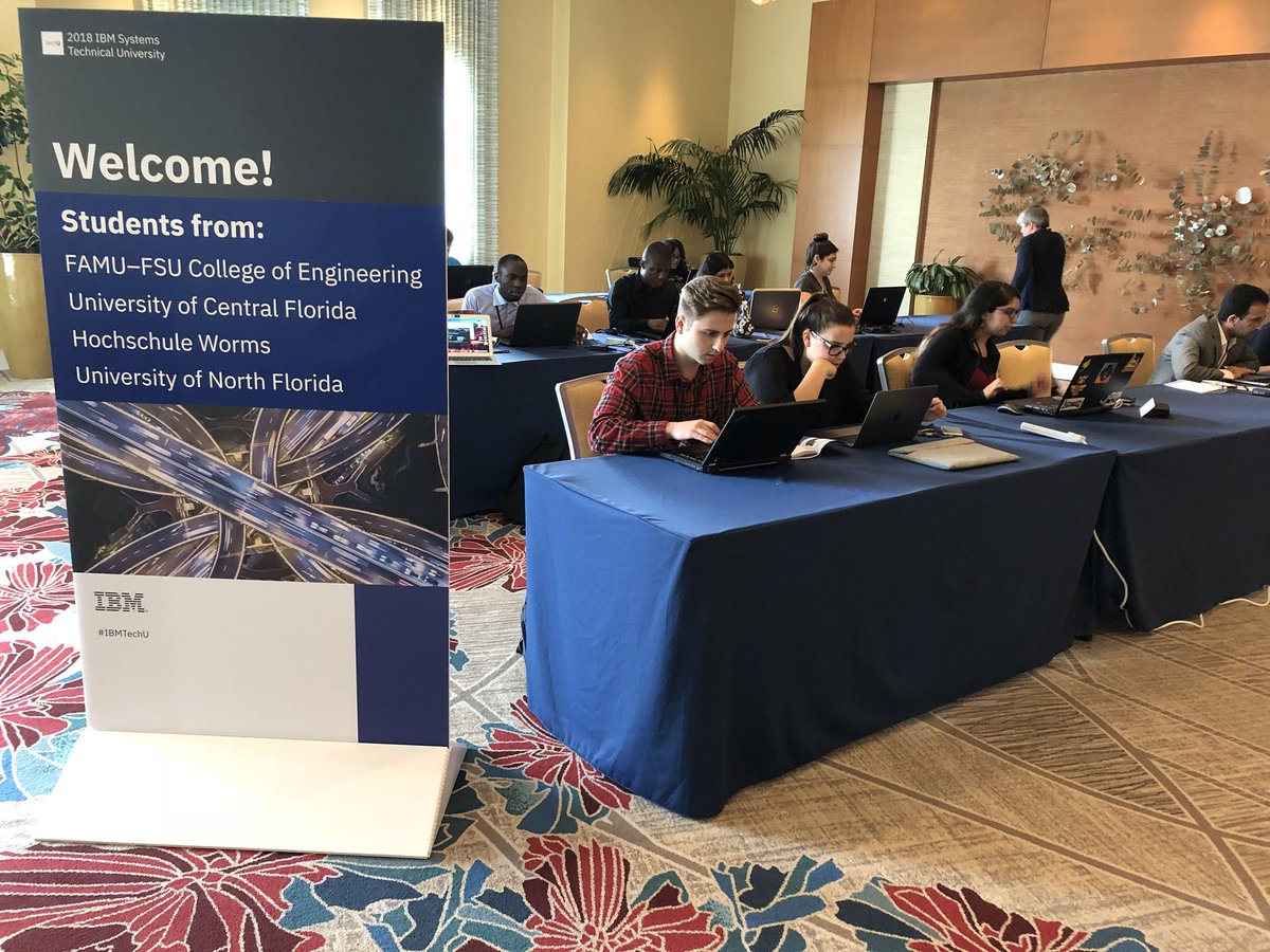 AngelaFresne's tweet image. Live #MastertheMainframe at #IBMTechU. The future of IT and #IBMZ.