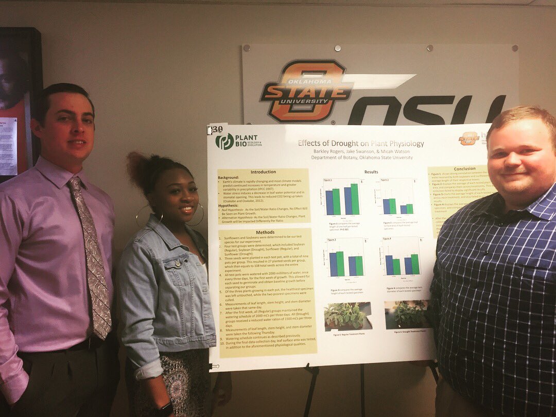 OSUTeach's tweet photo. OSUTeach students presenting their research in Plant Bio, Ecology and Evolution. And more research at 1:00pm in Willard Living Room #osuteach https://t.co/QYCRmi112B