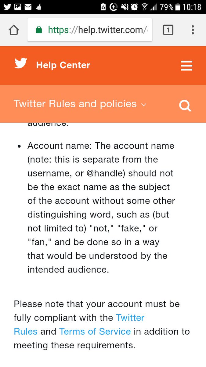 //New policy make sure you put fan account or parody in your bio or you can be suspended permanently if your an rp account. 

Please get this Info out as it took a long time to find this pics in the policy for proof. 

Let's help each other out yeah?
