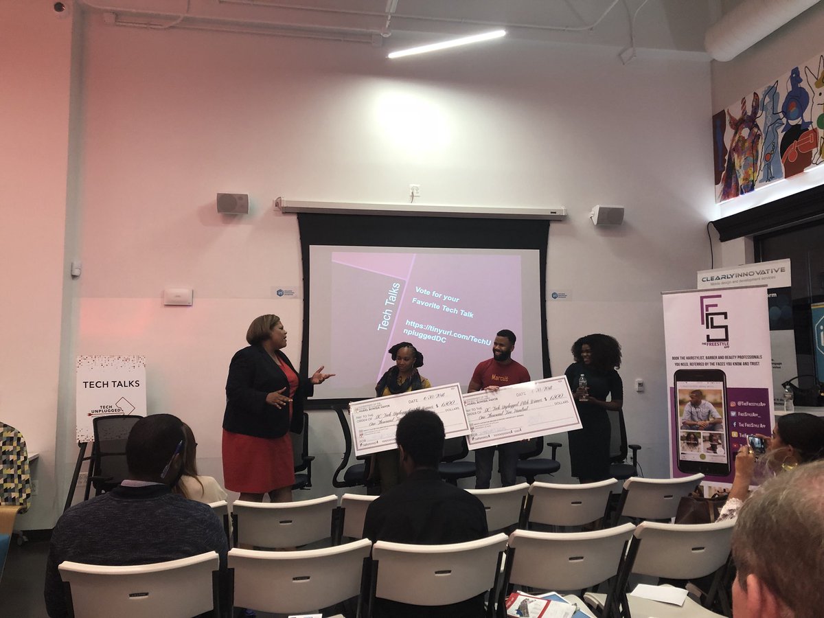 broadshot_io's tweet image. Congrats to all of the #TechUnpluggedDC startups who pitched last night! Thanks for hosting @In3DC @DMGEOSnowden @WDCEP #tiltas #wearemarcus @PANNtv #freestyleapp