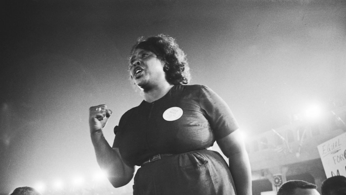 BitcheryPodcast's tweet photo. We’re wrapping up our second week of suffragettes with activists #FannieLouHamer & #PauliMurray. Hear their amazing stories followed by a brand new Bitch Next Door! #badassbitchesofhistory #ladypodsquad https://t.co/45yxA2L7e9 https://t.co/Za2pn9bDYS