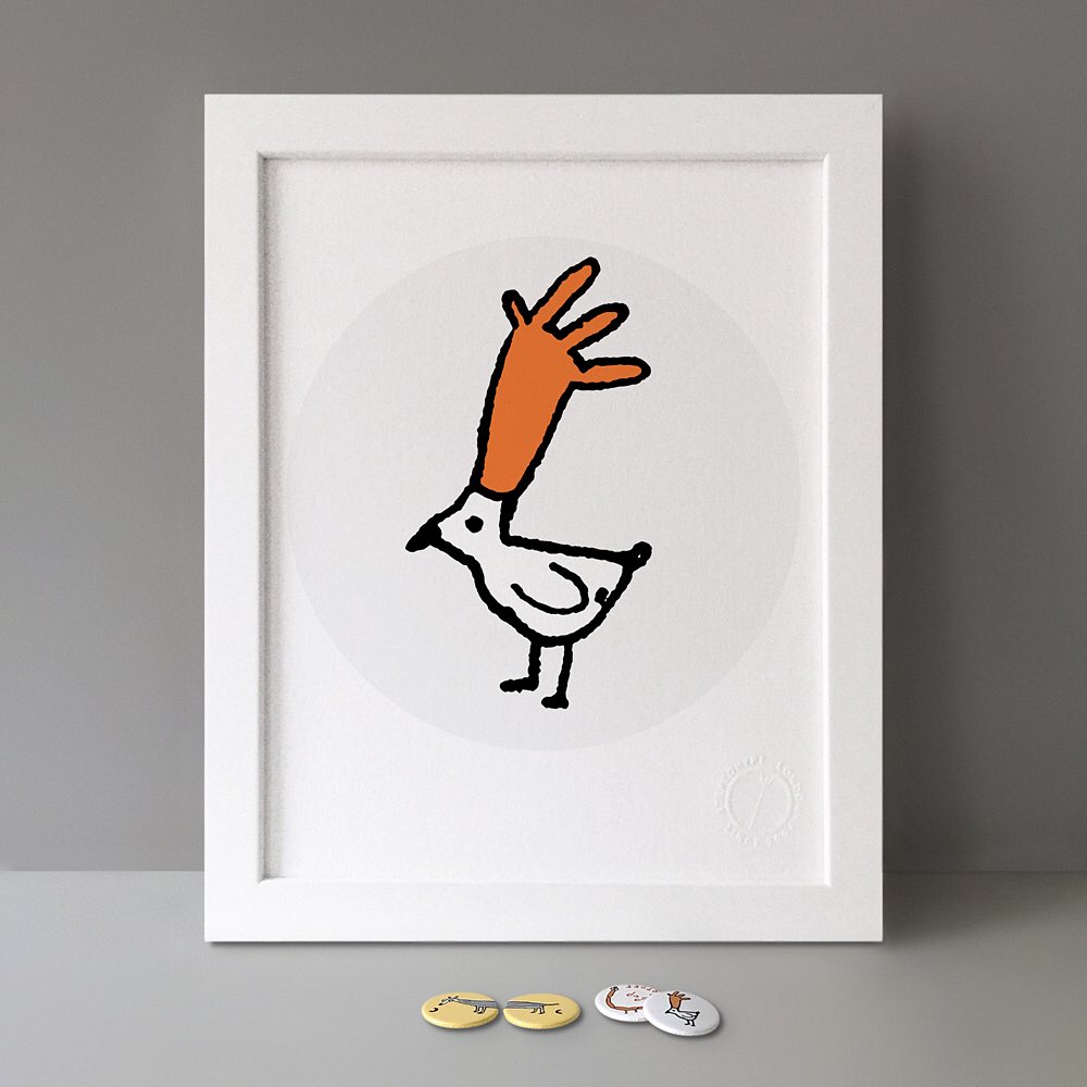 stereohype's tweet photo. π 1/248 @stereohype Button Badge Motif Prints #stbbmp Design: Judith Egger ππΏ https://t.co/V88sH5RpGq
β
#stbio2 #glovechicken #glove #chicken #dressingup #disguise #spikey #punk #fun #humour #humor #illustration #minimal #graphicdesign #graphicart #wallart #home #homedecor https://t.co/8n0N2nCwAh
