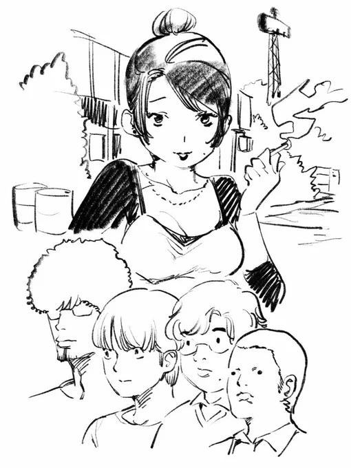 【全体公開記事】pixivFANBOXでnagimisoさんの【漫画没企画集】2『スナックシャバダバ(仮)』をチェックしよう! #pixivFANBOX https://t.co/jzQsNsA0qT 