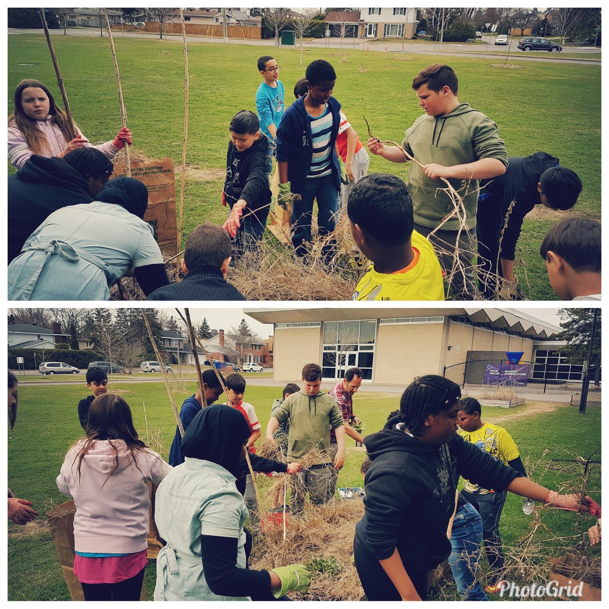 RelfLeigh's tweet photo. The prep work for our garden begins... #growyourown #healthyliving #getoutside #grubbyhands #happykids @RelfLeigh @FeatherstonPS https://t.co/PKPPCz6wRU