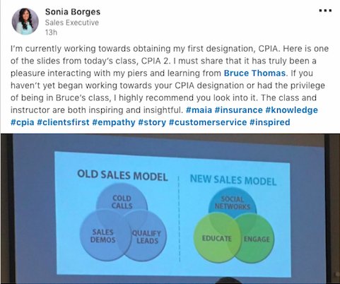 cpia_program's tweet photo. We absolutely love hearing from our CPIA participants. And we're especially delighted after reading this testimonial! Thank you, Sonia, for the kind words! #YourInsuranceEducation #cpia #testimonialtuesday #insurance #education #BeIrreplaceable https://t.co/UEld9RIkMi