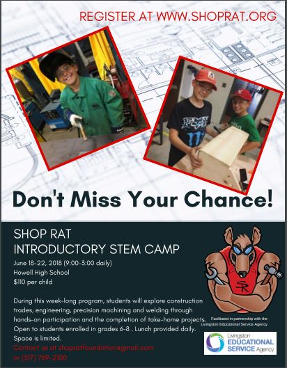 LivCCAN's tweet photo. We have two great #camps coming up this summer! There are still spots in both!
Go to https://t.co/wZ47AQHe3U to sign up for either one!
#CampInfinity #ShopRats #SummerCamps https://t.co/YoGpwTlk9P