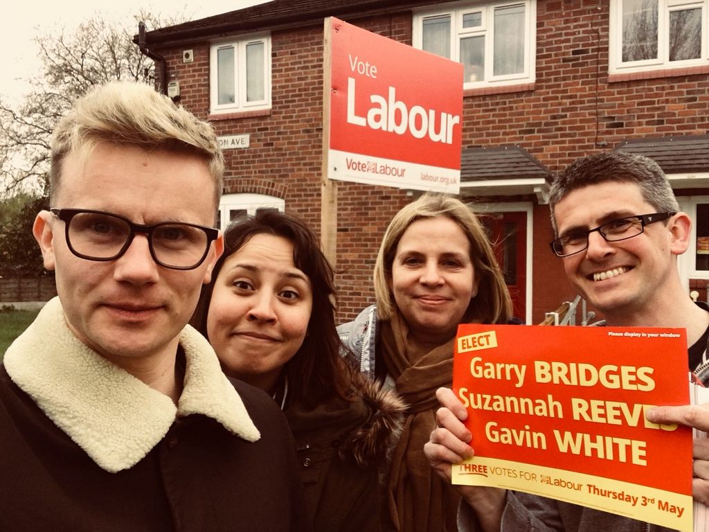 Great response on the #labourdoorstep this evening on Budsworth, Dennison + Kinderton Ave #Withington #3votes4labour