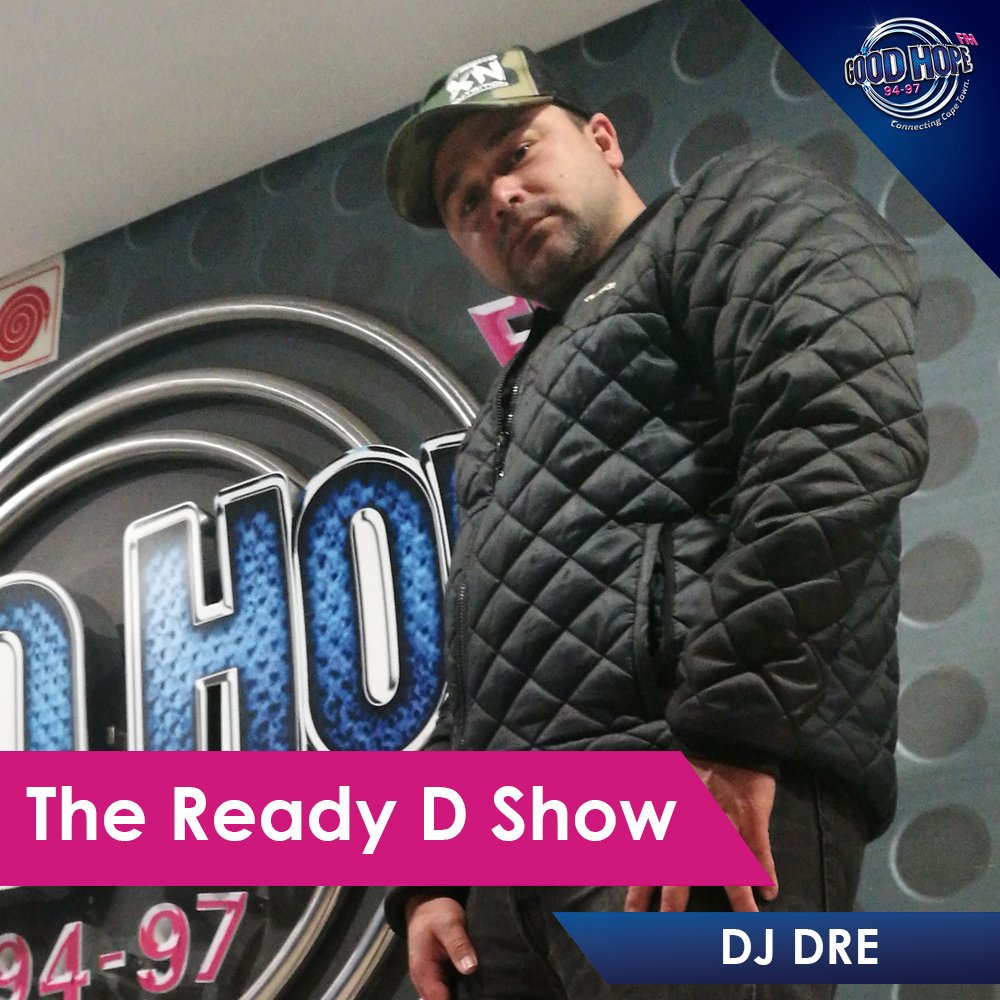 GoodHopeFM's tweet photo. @DjDre_SA is in the mix right now on #TheReadyShow peeps. Check him out. https://t.co/9hemfIAV4z