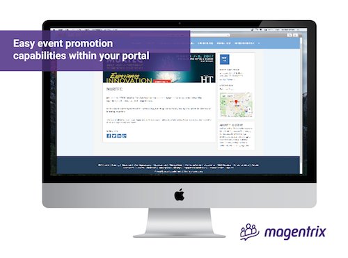 magentrix's tweet photo. Have an event to plan? Releasing soon is our NEW Upcoming Events Feature. Promote and track your events right in your portal. Here's how - https://t.co/y6GCHPF7IS #magentrix #springrelease #PRMportal #PRMsolutions #Channelpartners #Events #Partnerengagement #Partnermarketing https://t.co/5SrG4I1zCQ