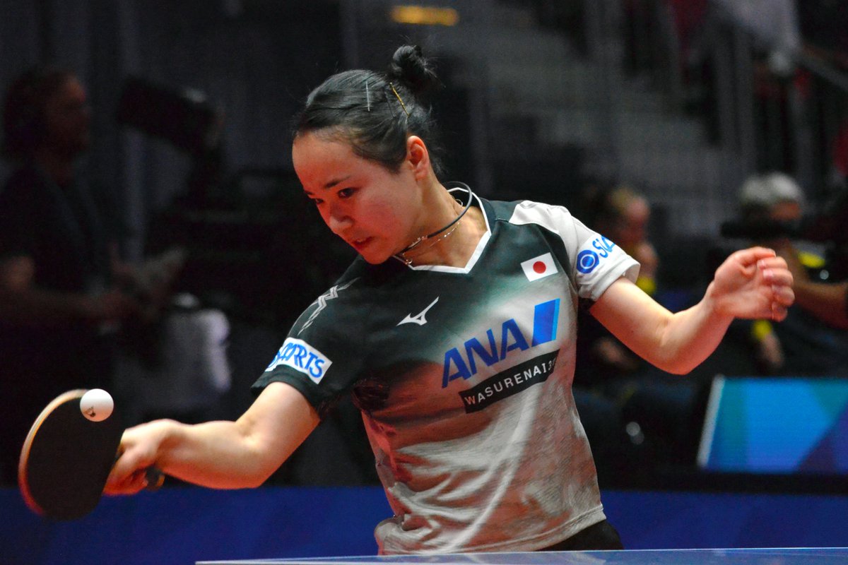 Maex_1980's tweet photo. #卓球 世界団体選手権。日本女子は１次リーグ最終戦で米国に３－０。１ゲームも失わずに、５戦全勝の首位で決勝トーナメントに進みました。決勝トーナメントの抽選が先ほど終わり、日本は３日の準々決勝でシンガポールとウクライナの勝者と対戦します https://t.co/kakMT0fB54