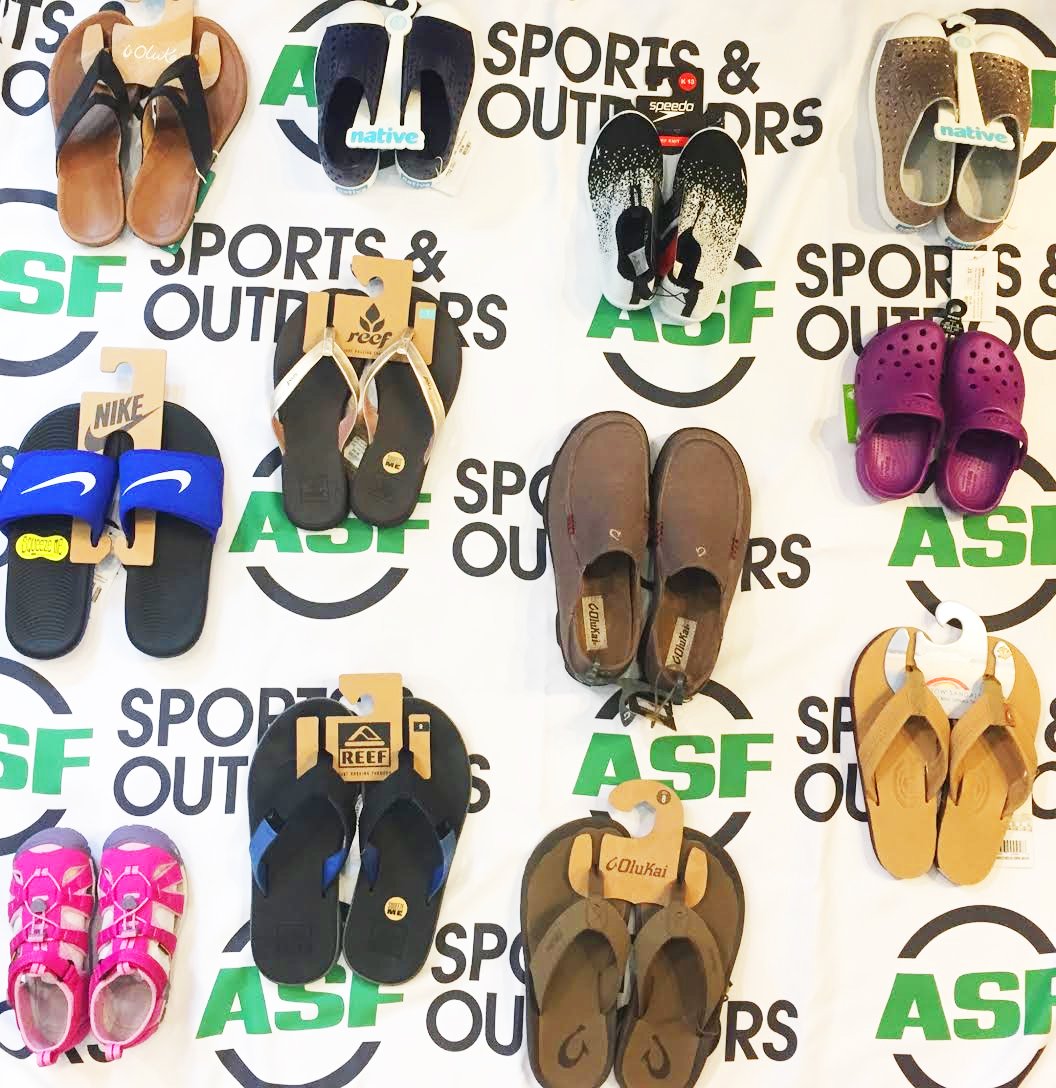 rainbow reef sandals