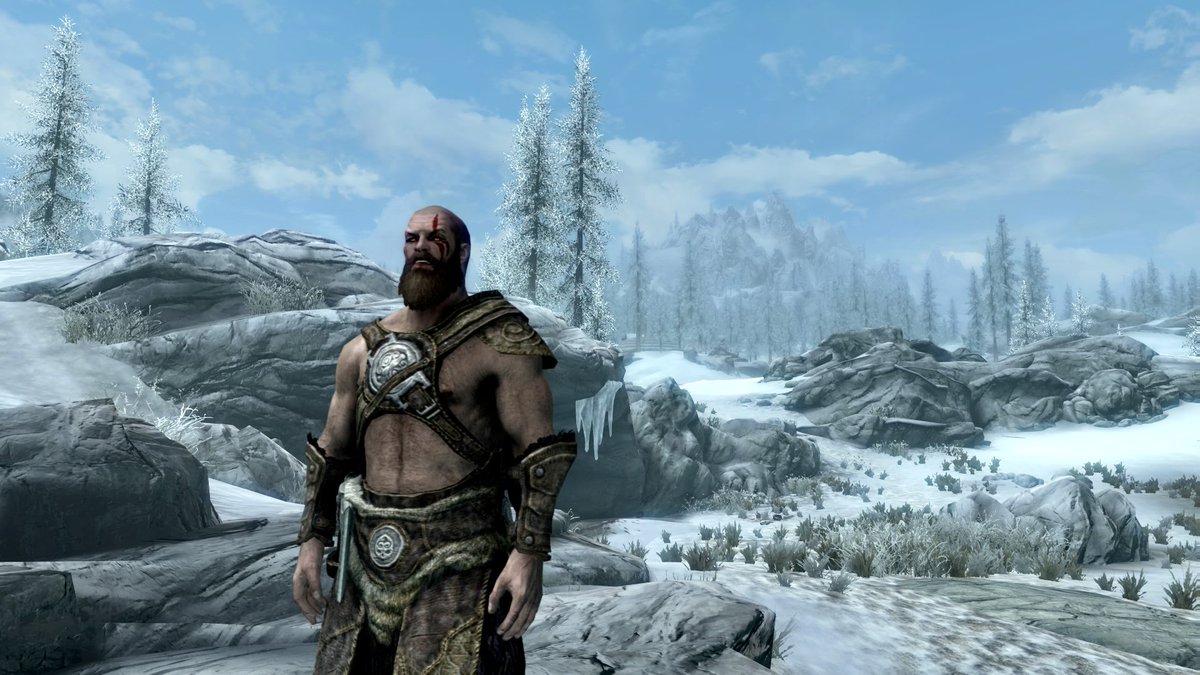 Skyrim Kratos