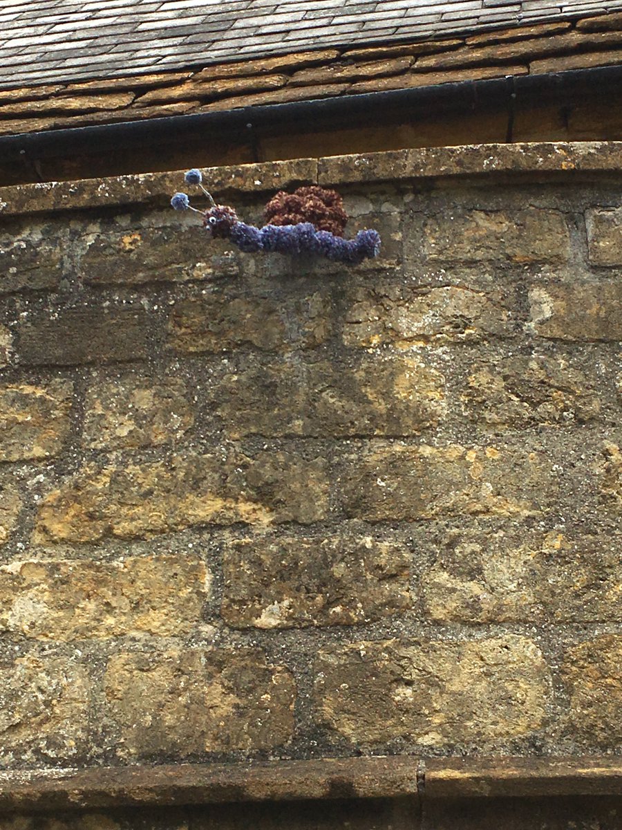 C_Crewkerne's tweet photo. Have you found this little chap on the pom pom trail yet? Decorations will be up until 8 May so still plenty of time to enjoy the trail - just for fun! https://t.co/P4Q9CjYXao