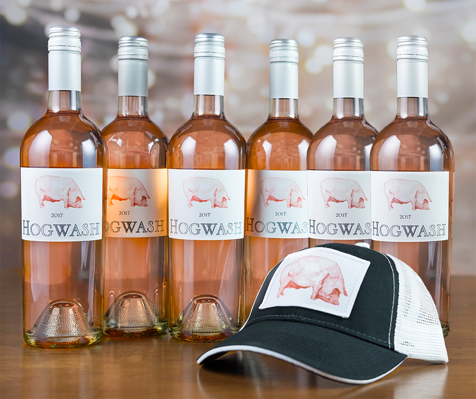 TBWines's tweet photo. Order 6 or more magnums of our new 2017 Hogwash Rosé and get complimentary shipping + a hogwash hat. Bigger is definitely better when it comes to Hogwash!  #rosé #roséallday #yeswayrosé #summersipper #springwine https://t.co/vfuLOVf3Vn https://t.co/t765hlGBlh