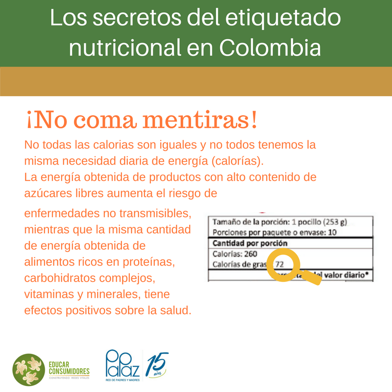 RedPaPaz's tweet image. No permitamos que nos sigan engañando con etiquetados confusos en los productos que consumimos. Apoyemos el #PL019 que se debate este miércoles en @CamaraColombia y con el que obtendremos información clara, visible y veraz en el frente de los empaques. #NoComasMásMentiras
