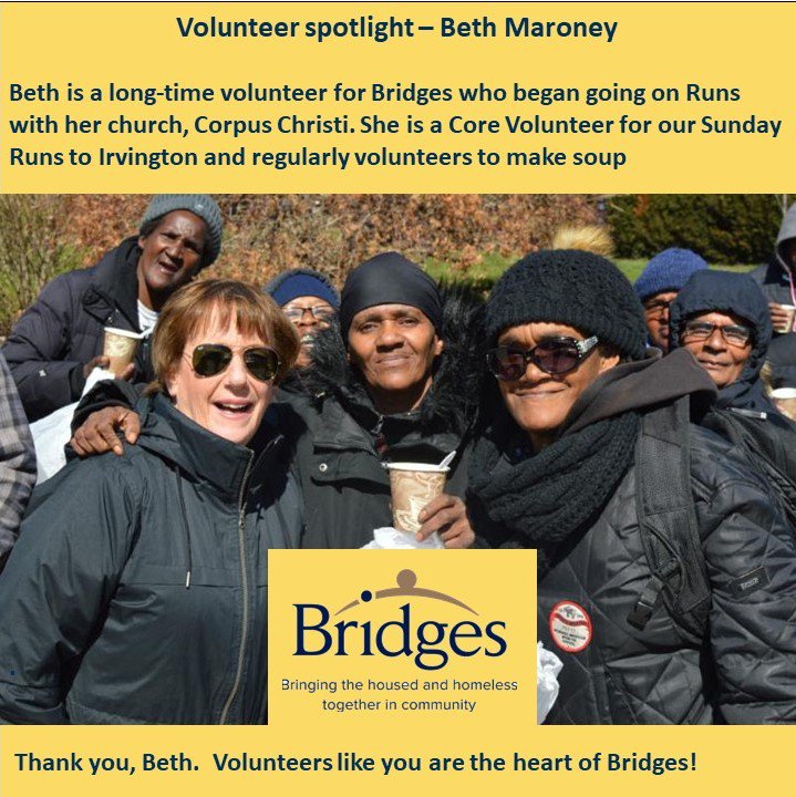 BridgesSummitNJ's tweet photo. Volunteer spotlight.  Beth Maroney. https://t.co/cambjVyjWJ