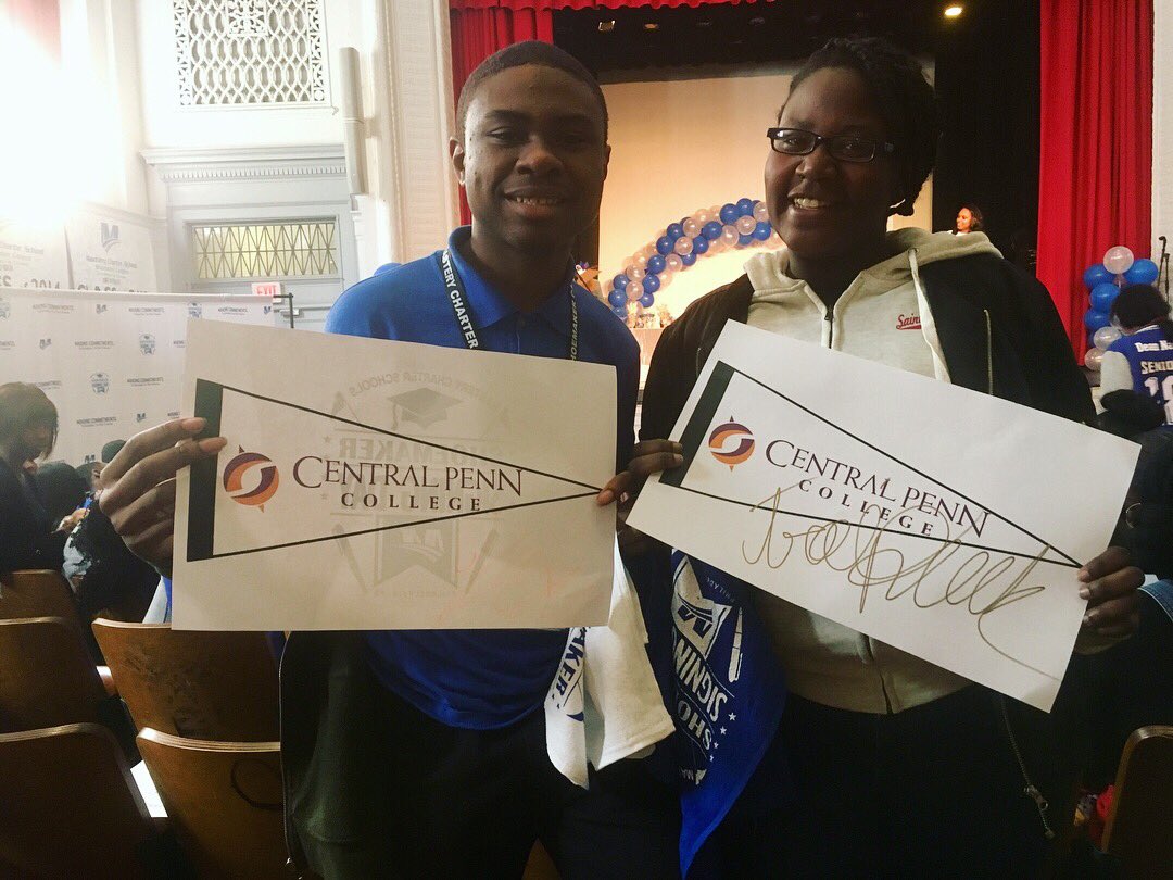 mastery_schools's tweet photo. Proud of our @MCShoemaker seniors and their pathways to success #CollegeSigningDay @CentralPenn here we come! #classof2018 https://t.co/doBGO6CvKa