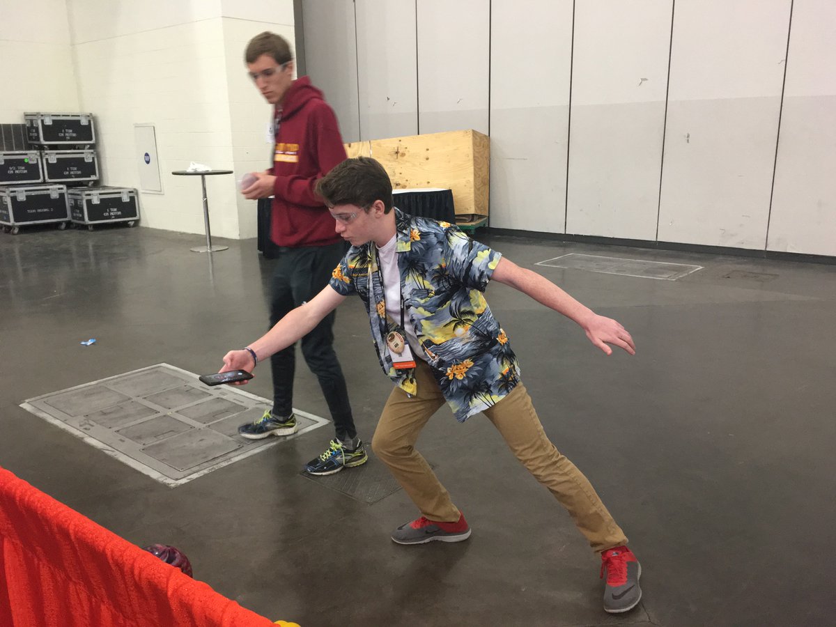 ParkwaySchools's tweet image. .@PSH_Robotics represented at the @FIRSTweets Robotics World Championship in Houston recently. Way to go!