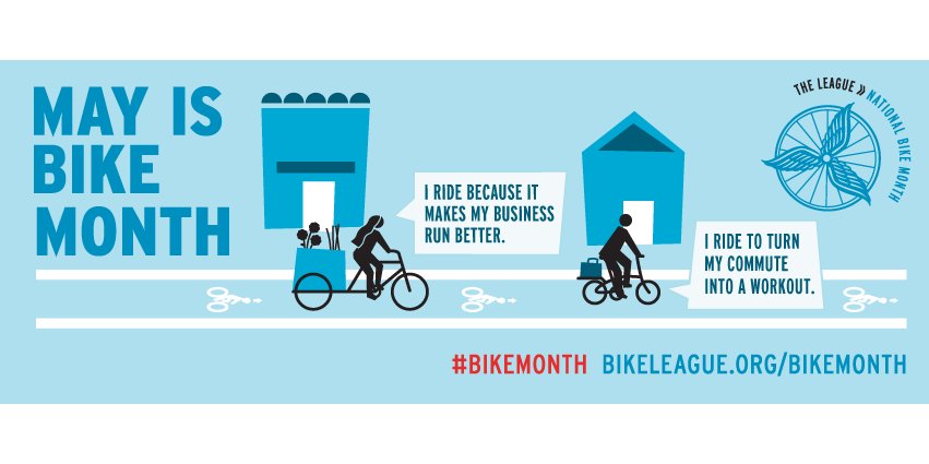 BikeLeague's tweet image. Check out our list of #BikeMonth dates and resources:

bikeleague.org/content/bike-m…