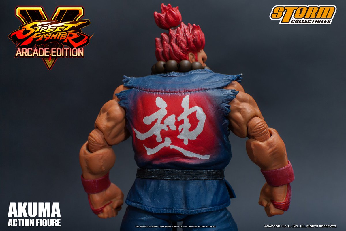 Toyark's tweet image. The #StreetFighterV Nostalgia Costume #Akuma Figure has been fully revealed by @stormcohk!

See all of the photos, details &amp;amp; pre-order link here: bit.ly/StormSFVClassi…