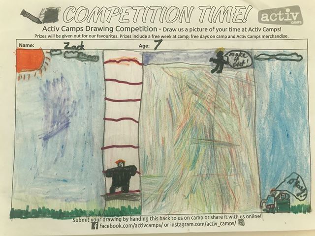 We have received some really great drawings so far! Winners will be drawn this Friday so if you haven't sent it your child's entry email it to us at info@activcamps.com or message us on here! #GetCreative #WINNERWINNER