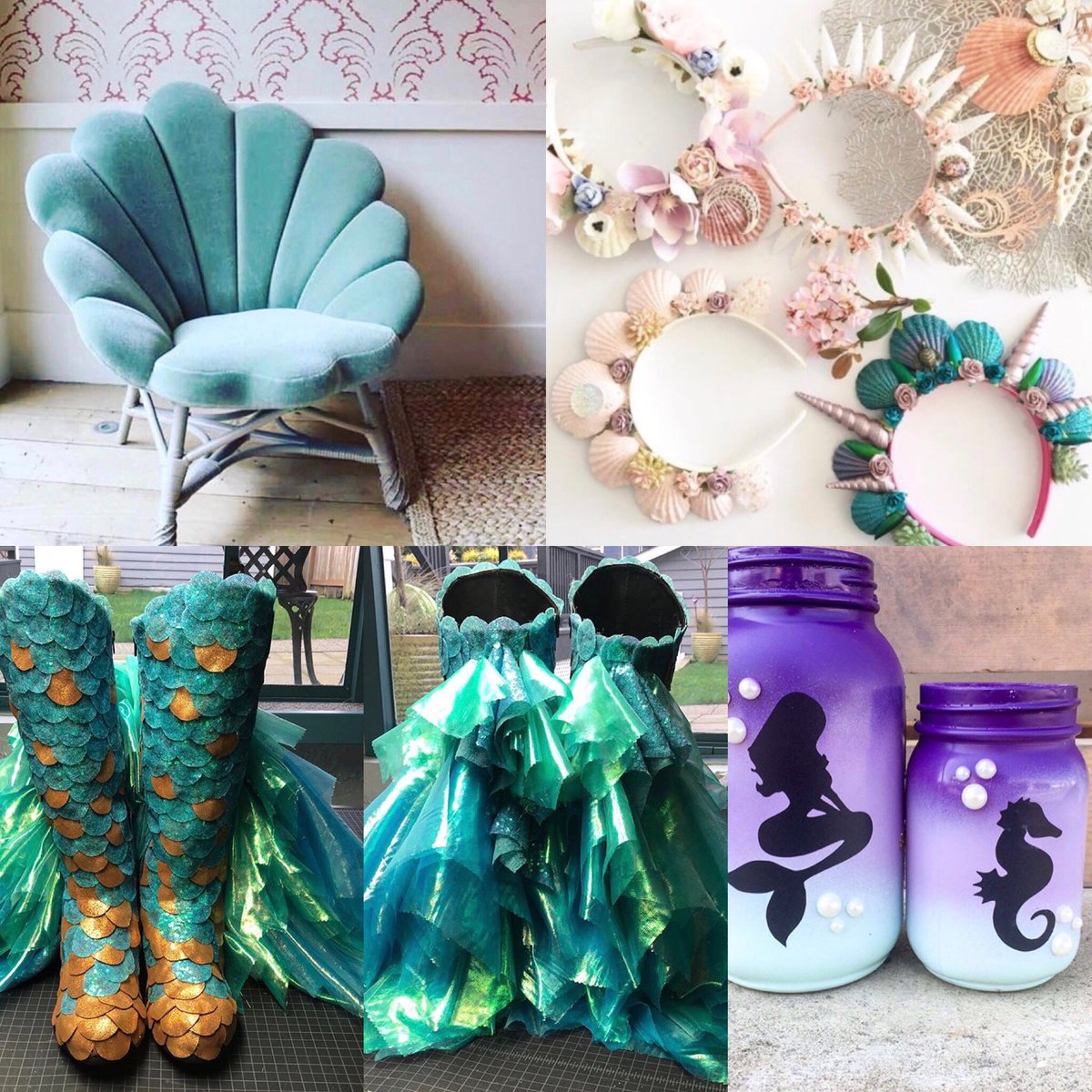 It’s all in he details.  #mermaidparty #underthesea