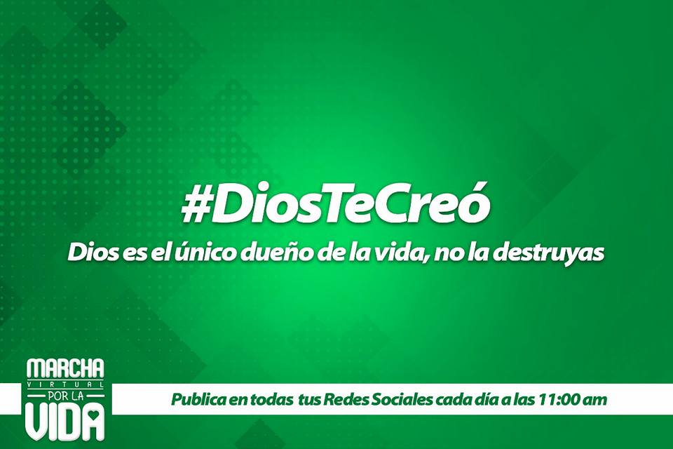 Porque Dios es el dueño y creador de la vida...#NoAlAborto #NoALaAutanacia #DiosTeCreó #ADefenderLaVida