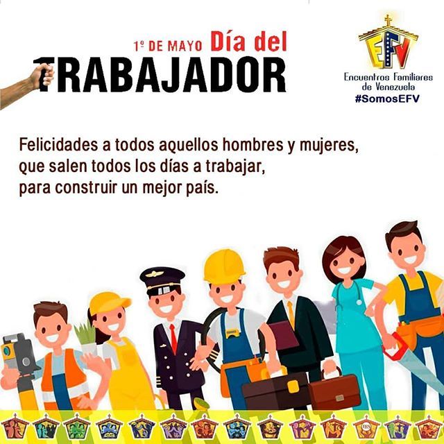 EFV_VALENCIA's tweet photo. El Día del Trabajador se celebra cada 1 de mayo en todo el mundo, para conmemorar la reivindicación de los derechos laborales de hombres y mujeres por igual. Este día sirve como motivo para denunciar abusos, solicitar reformas y buscar el reconocimiento de beneficios sociale… https://t.co/WKDdmvuI46