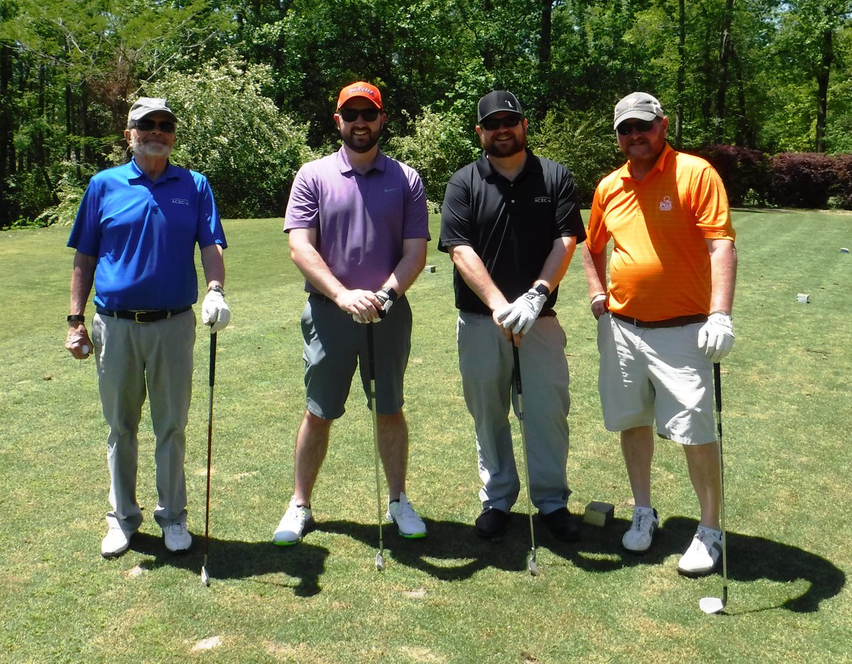 theACECSC's tweet photo. We enjoyed playing at the #ACECSC Golf Tournament. Thanks @JaysonRJordan , @SCAPAtweets , and Jeff, #Telics , for carrying team @theACECSC . https://t.co/ApHfbhinW9