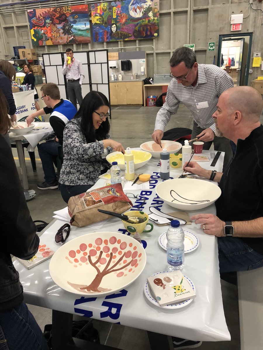 Country105_FM's tweet image. They’re off to a great start, wonder what the final product is going to look like? 
#BowlsYYC #FeedYYC