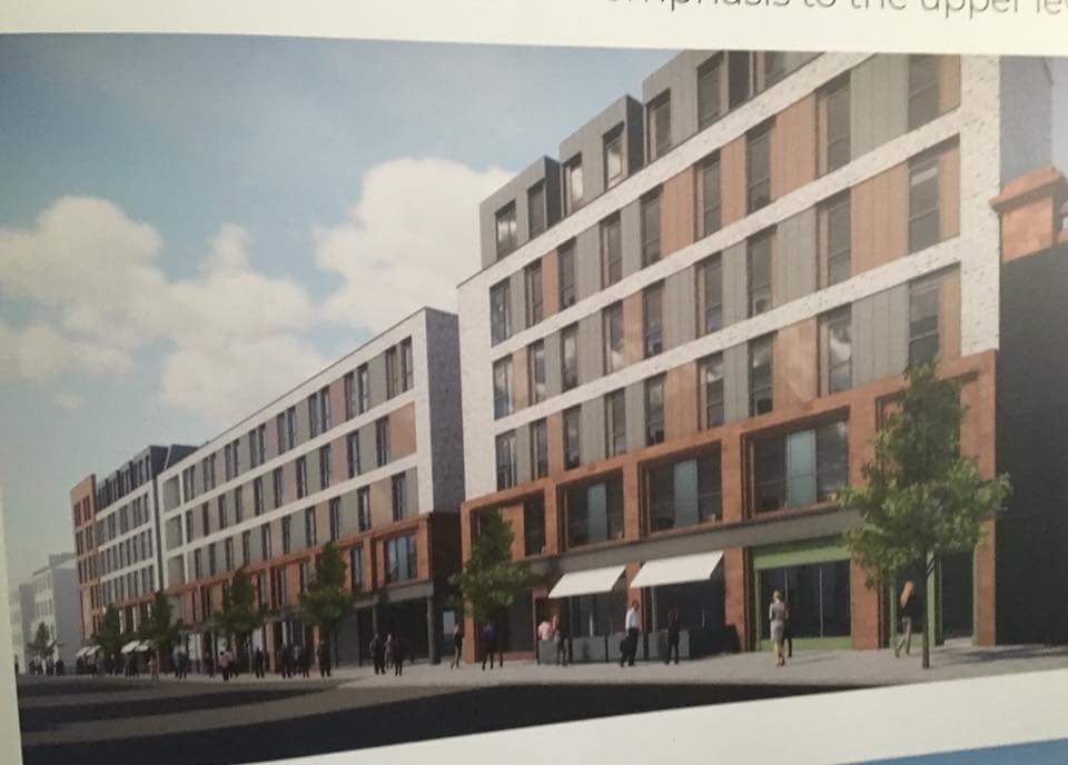 saveleithwalk's tweet photo. Save Leith Walk have viewed the developed proposals of Stead’s Place/Leith Walk. Disappointing to see that the existing two storey building is to be demolished. The new proposal is attempting to reuse “The Red Sandstone” into a 5/6 storey building. https://t.co/hMTHfjpFap